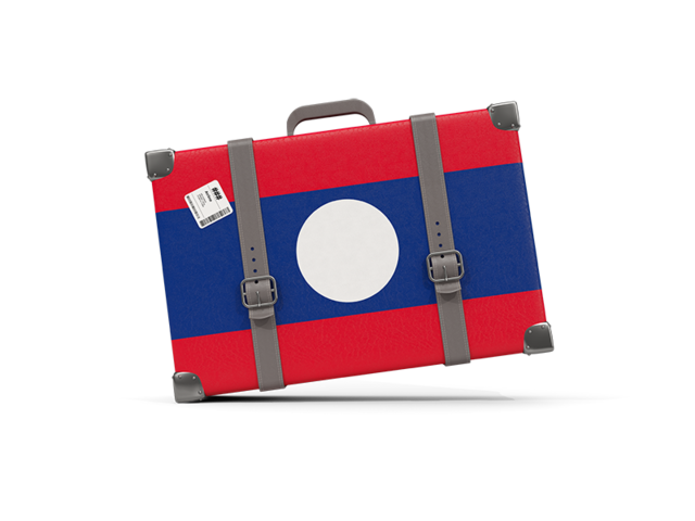 Traveling icon. Download flag icon of Laos at PNG format