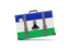 Lesotho. Traveling icon. Download icon.