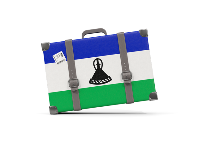 Туристическая иконка. Скачать флаг. Лесото