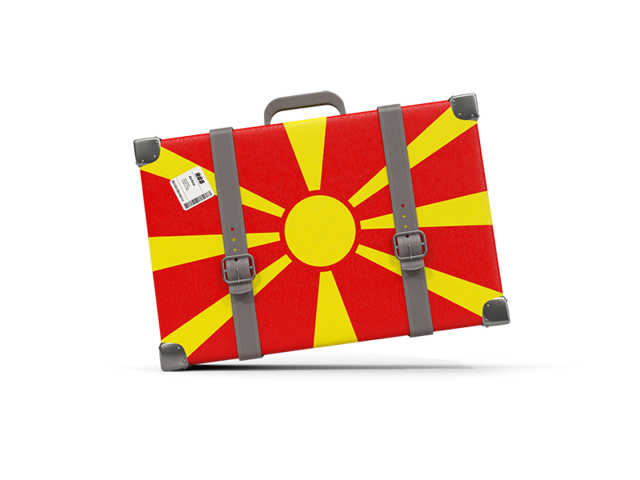 Туристическая иконка. Скачать флаг. Македония