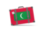 Maldives. Traveling icon. Download icon.