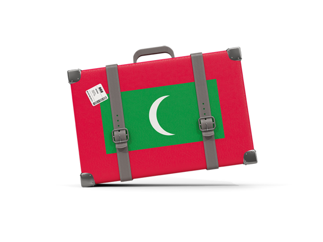 Traveling icon. Download flag icon of Maldives at PNG format
