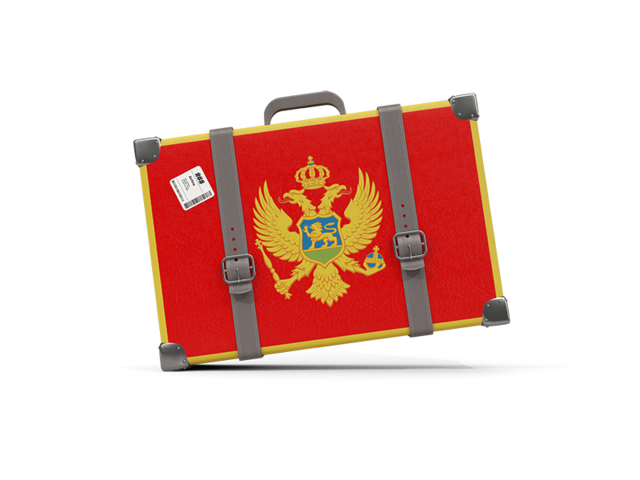 Traveling icon. Download flag icon of Montenegro at PNG format