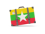 Myanmar. Traveling icon. Download icon.