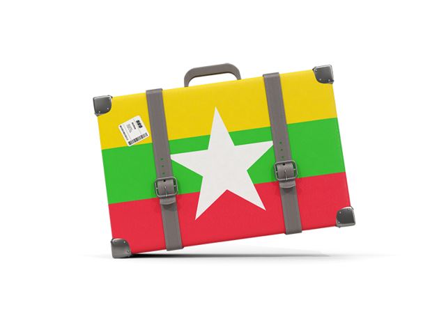 Traveling icon. Download flag icon of Myanmar at PNG format