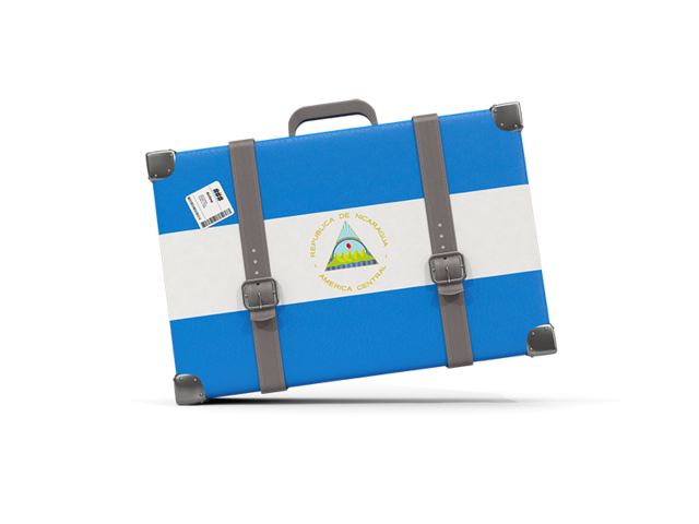 Traveling icon. Download flag icon of Nicaragua at PNG format