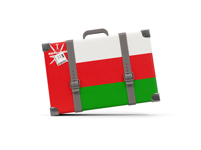 Туристическая иконка. Скачать флаг. Оман