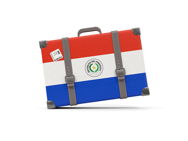 Туристическая иконка. Скачать флаг. Парагвай