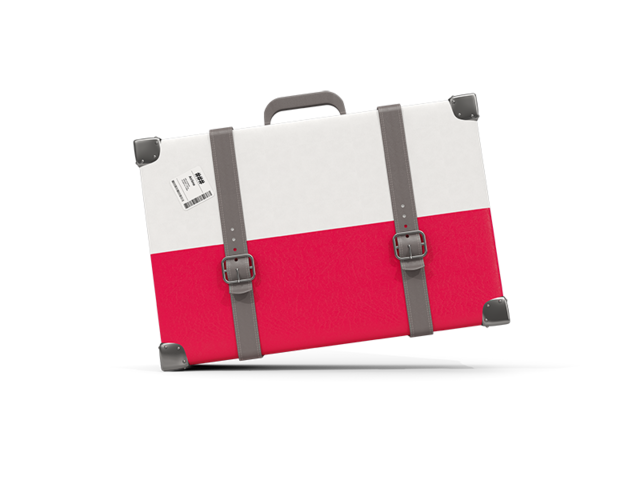 Traveling icon. Download flag icon of Poland at PNG format