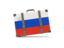 Russia. Traveling icon. Download icon.