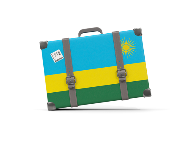 Туристическая иконка. Скачать флаг. Руанда