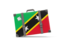 Saint Kitts and Nevis. Traveling icon. Download icon.