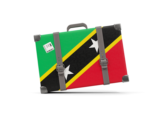 Туристическая иконка. Скачать флаг. Сент-Китс и Невис
