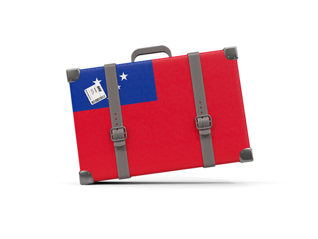 Туристическая иконка. Скачать флаг. Самоа