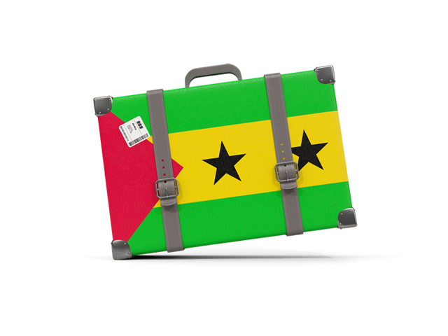 Traveling icon. Download flag icon of Sao Tome and Principe at PNG format