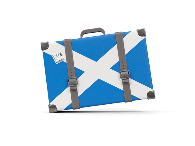 Туристическая иконка. Скачать флаг. Шотландия