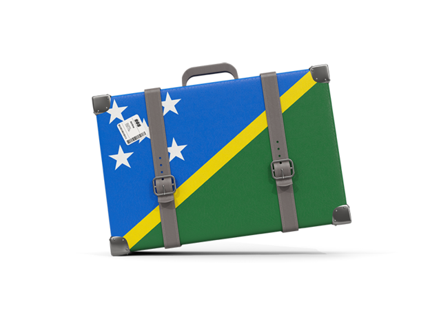 Туристическая иконка. Скачать флаг. Соломоновы Острова