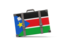 South Sudan. Traveling icon. Download icon.