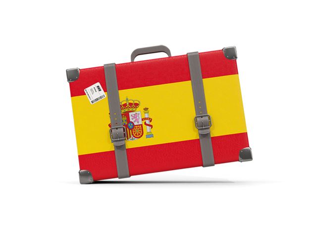 Traveling icon. Download flag icon of Spain at PNG format