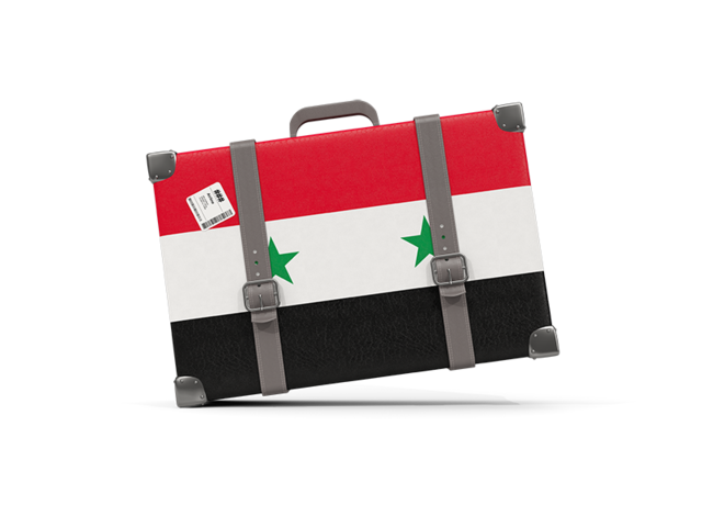 Туристическая иконка. Скачать флаг. Сирия