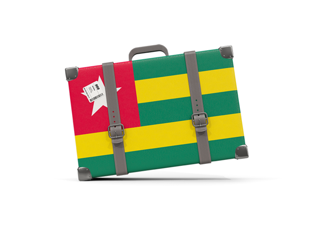 Traveling icon. Download flag icon of Togo at PNG format