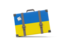 Ukraine. Traveling icon. Download icon.