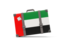 United Arab Emirates. Traveling icon. Download icon.