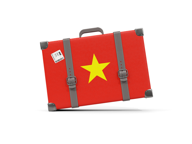 Туристическая иконка. Скачать флаг. Вьетнам
