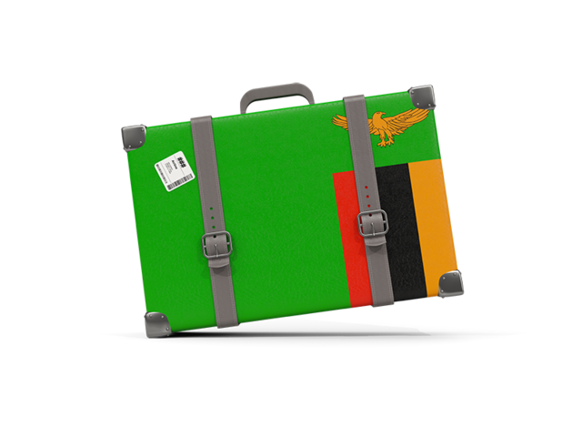 Traveling icon. Download flag icon of Zambia at PNG format