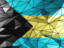 Bahamas. Triangle background. Download icon.