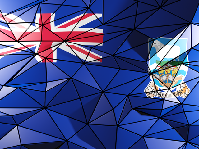 Triangle background. Download flag icon of Falkland Islands at PNG format