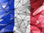 France. Triangle background. Download icon.