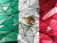 Mexico. Triangle background. Download icon.