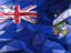 South Georgia and the South Sandwich Islands. Triangle background. Download icon.