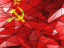 Soviet Union. Triangle background. Download icon.