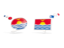 Кирибати. Две иконки диалога. Скачать иконку.