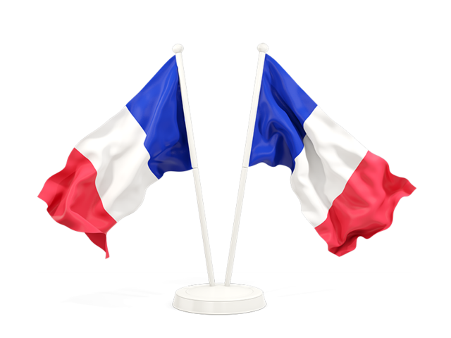 Два развевающихся флага. Скачать флаг. Сен-Бартелеми