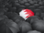 Бахрейн. Зонтик с флагом. Скачать иллюстрацию.