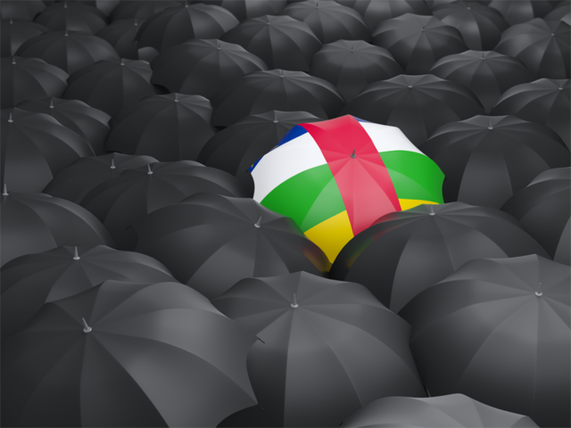 Umbrella with flag. Download flag icon of Central African Republic at PNG format