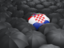 Croatia. Umbrella with flag. Download icon.