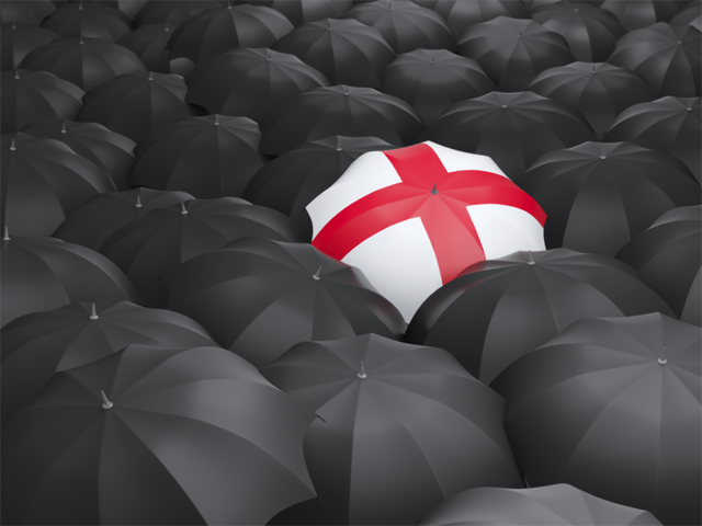 Umbrella with flag. Download flag icon of England at PNG format