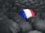 France. Umbrella with flag. Download icon.