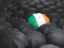 Ireland. Umbrella with flag. Download icon.