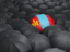 Mongolia. Umbrella with flag. Download icon.