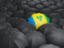 Saint Vincent and the Grenadines. Umbrella with flag. Download icon.