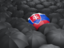 Slovakia. Umbrella with flag. Download icon.