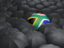 South Africa. Umbrella with flag. Download icon.