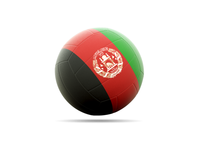 Volleyball icon. Download flag icon of Afghanistan at PNG format