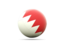 Бахрейн. Волебольная иконка. Скачать иллюстрацию.