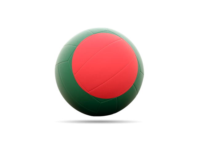 Volleyball icon. Download flag icon of Bangladesh at PNG format